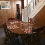 Guest house dining room table